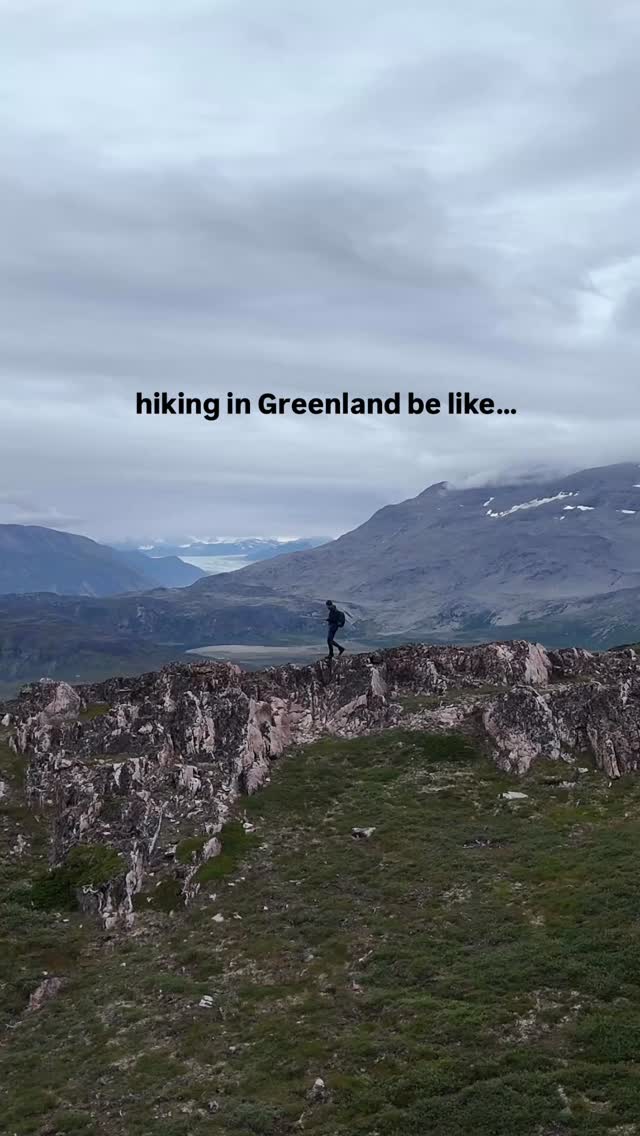 Hiking above South Greenland 🇬🇱
.
#gronsko #cestujem #dronephotography #turistika #greenland #southgreenland